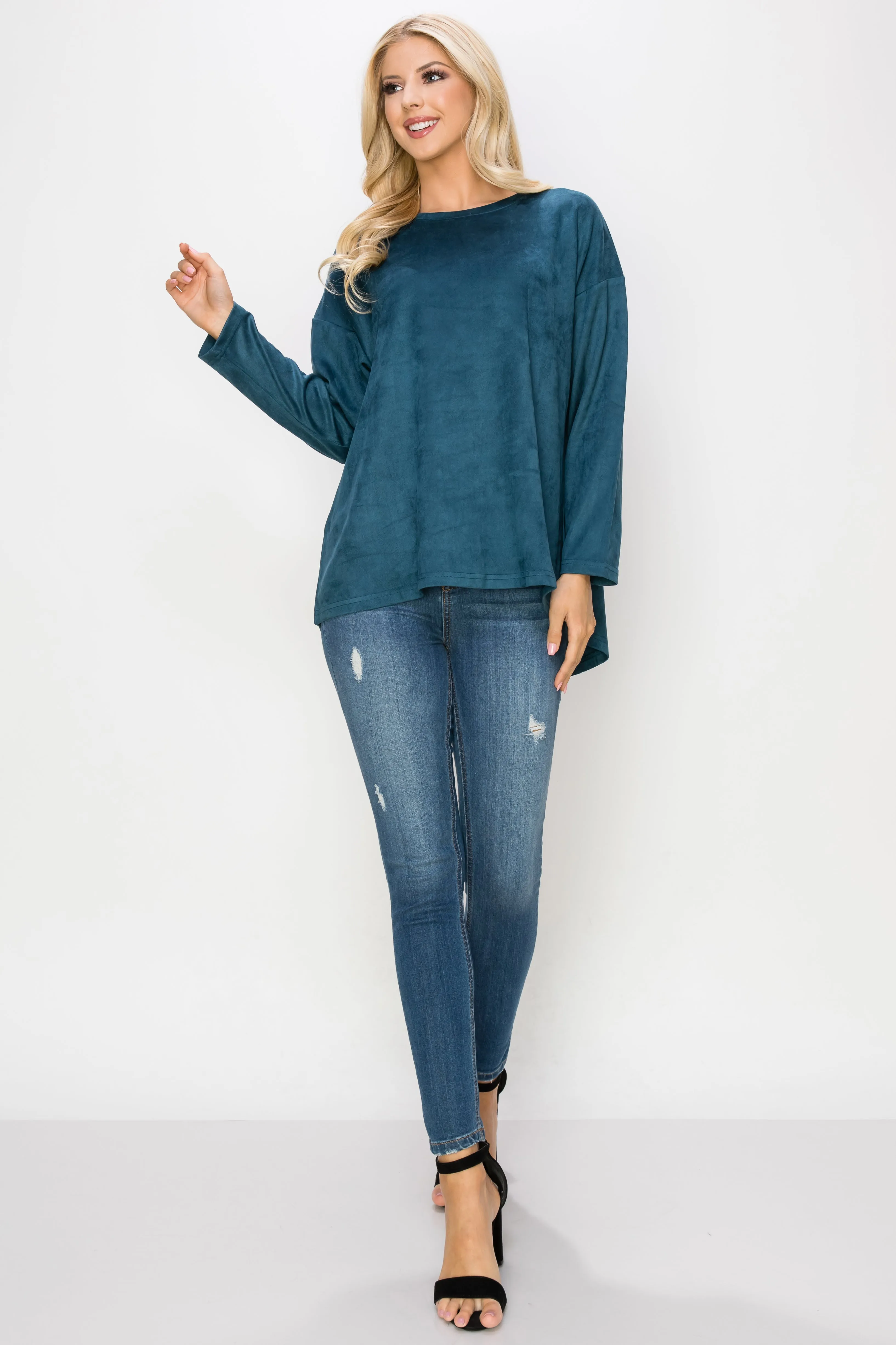 Adi Stretch Suede Top