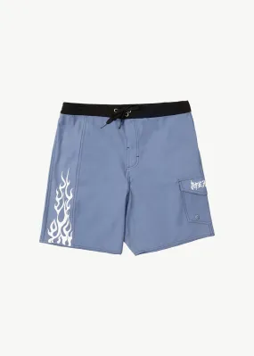 AFENDS Mens Scorched - Surf Related Boardshorts 18 Inch - Marlin