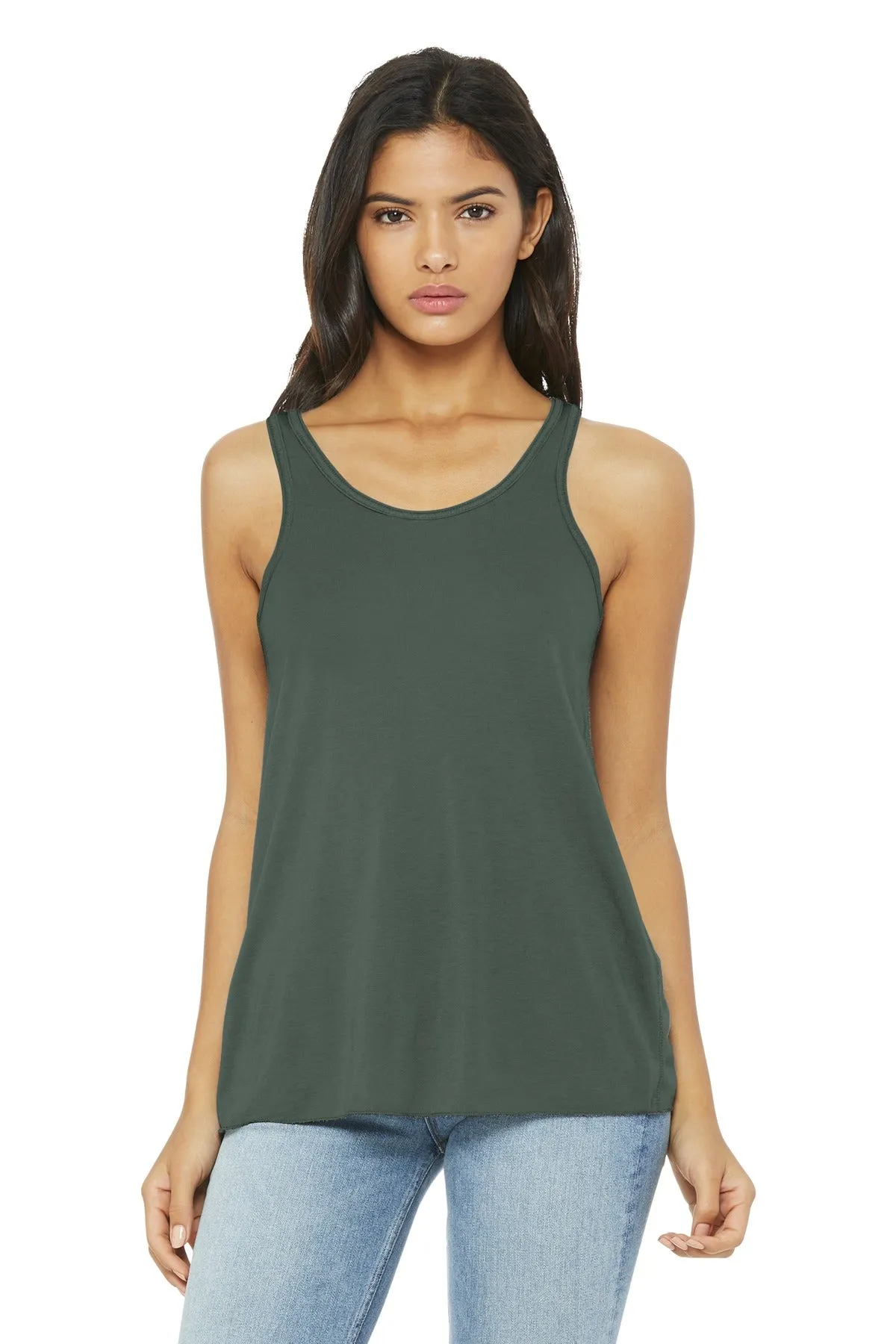 BELLA CANVAS Women's Flowy Racerback Tank. BC8800