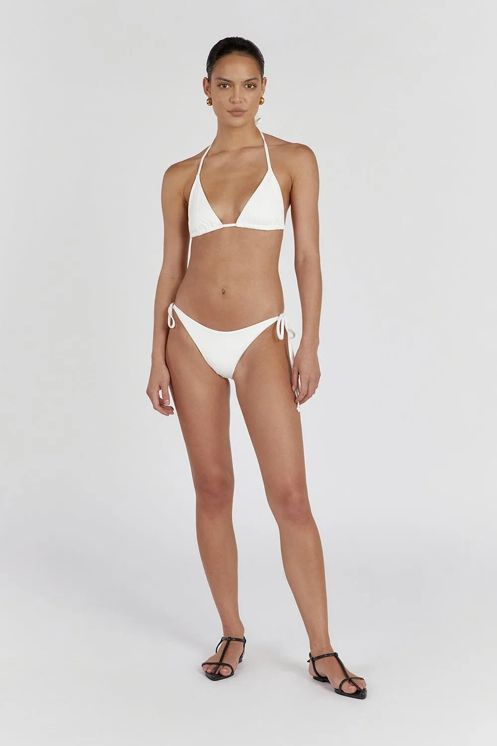 CALLIE OFF WHITE SIDE TIE BRIEF