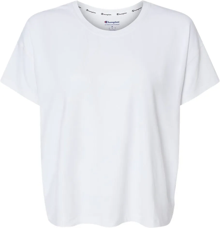 Champion Ladies Sport Soft Touch Crop T-Shirt