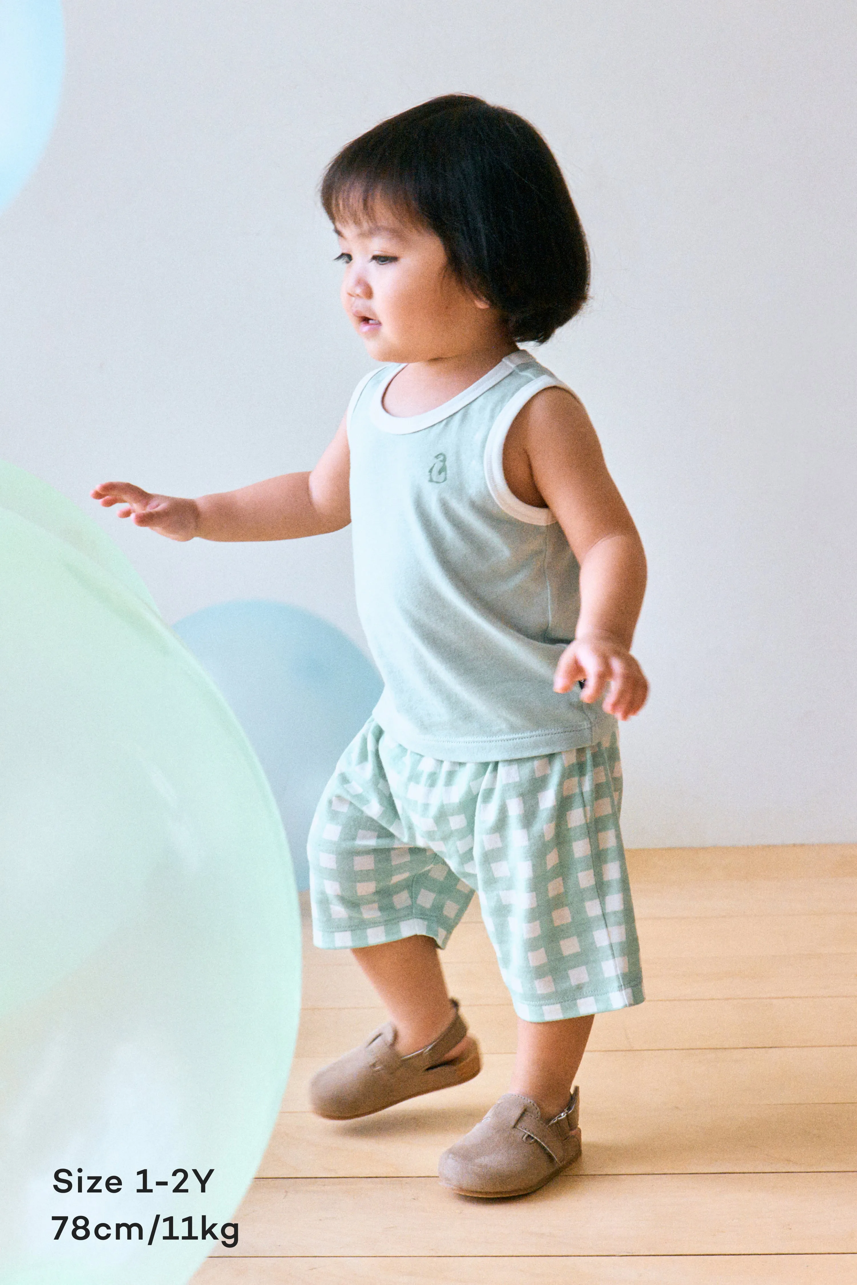 Cotton Breeze Tank Top & Shorts Set (1-6Y)