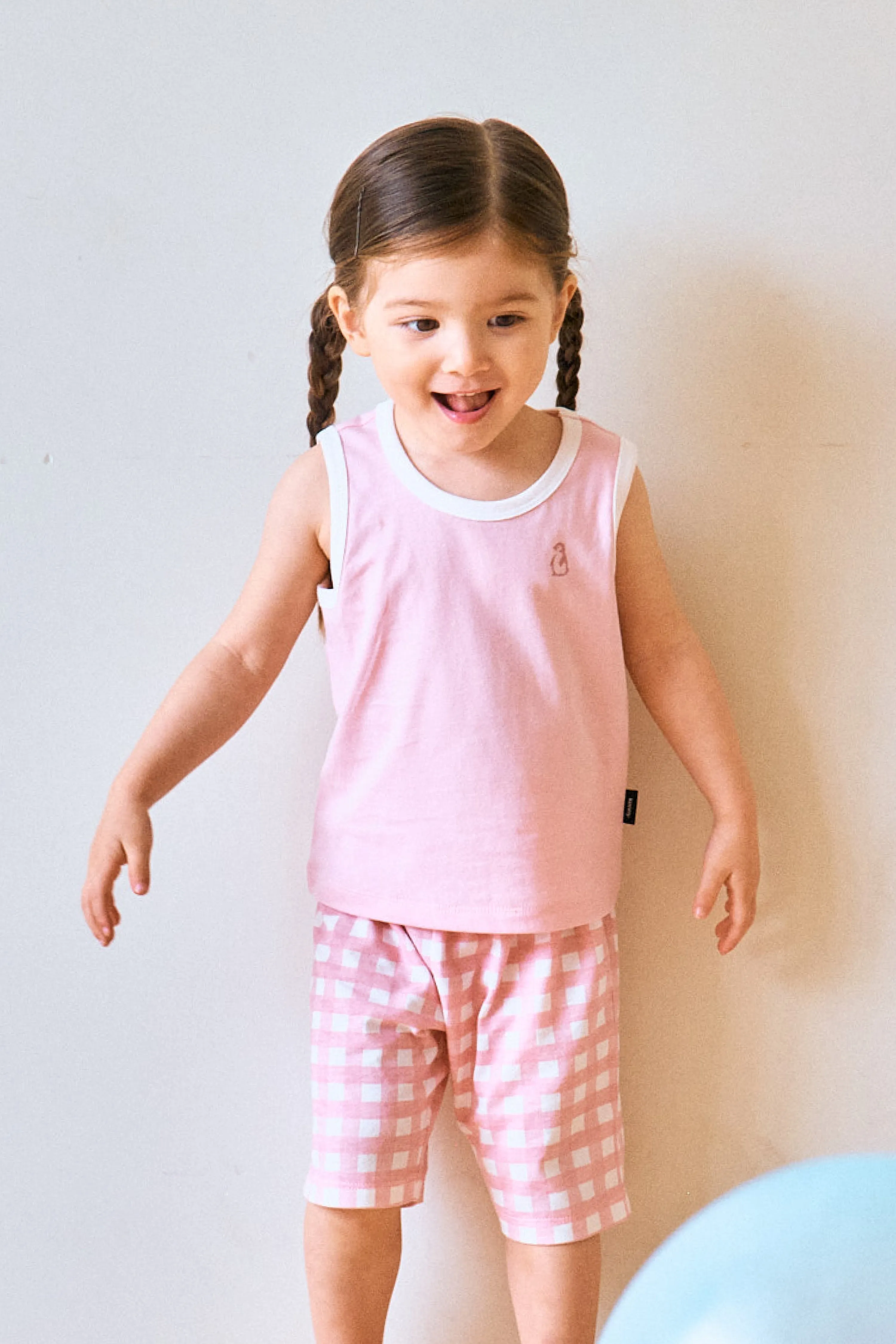 Cotton Breeze Tank Top & Shorts Set (1-6Y)