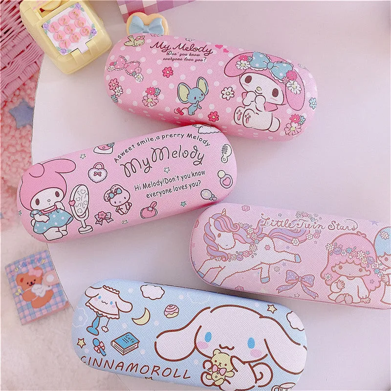 Cute cartoon glasses case PL51207