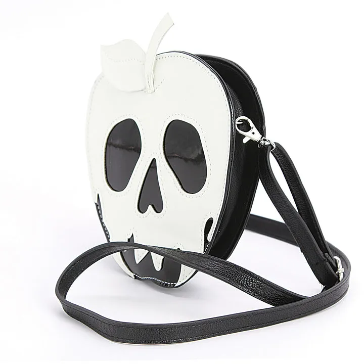 Glow in the Dark Poisoned Apple Crossbody Bag - Purse