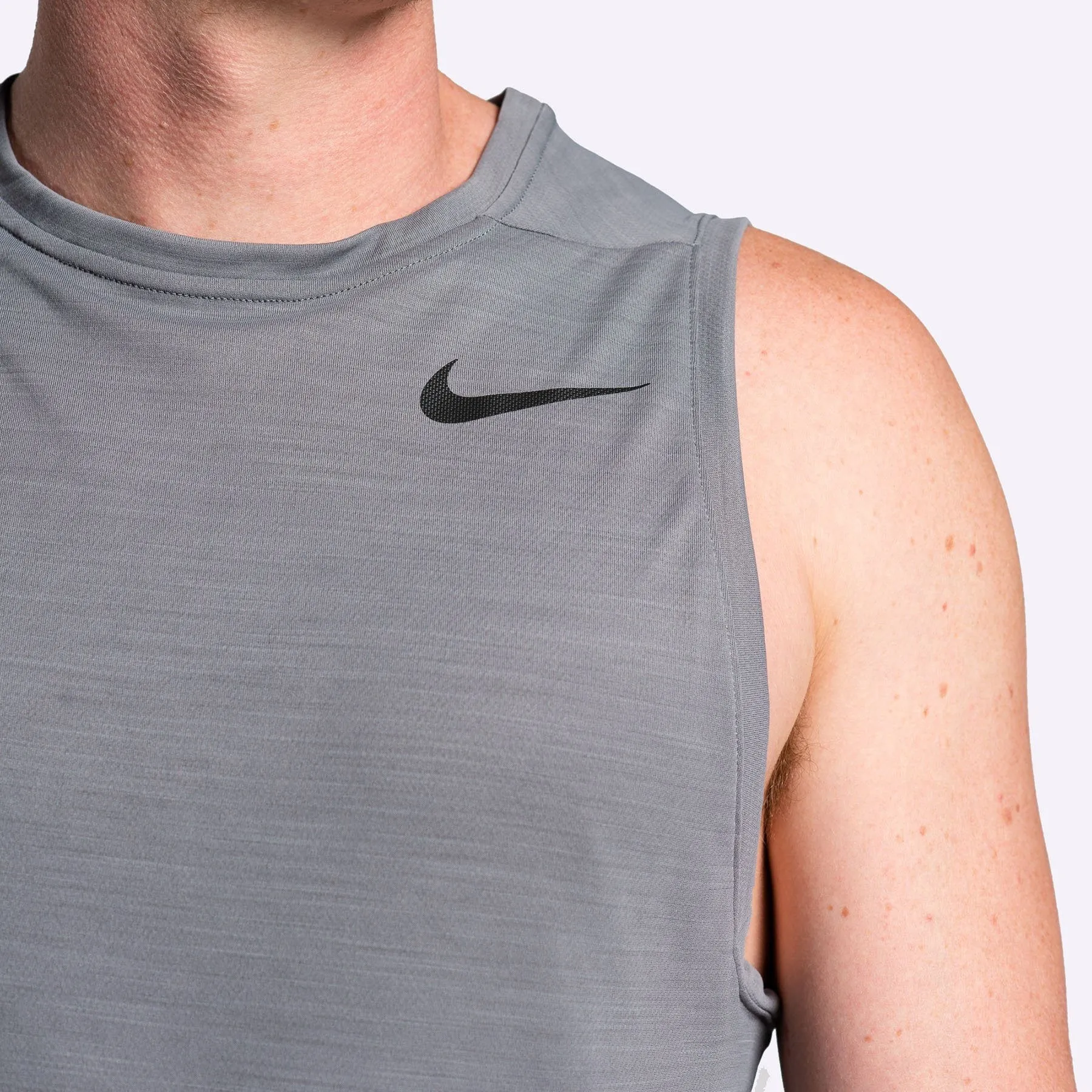 Nike - Superset Men's Training Tank - GUNSMOKE/BLACK