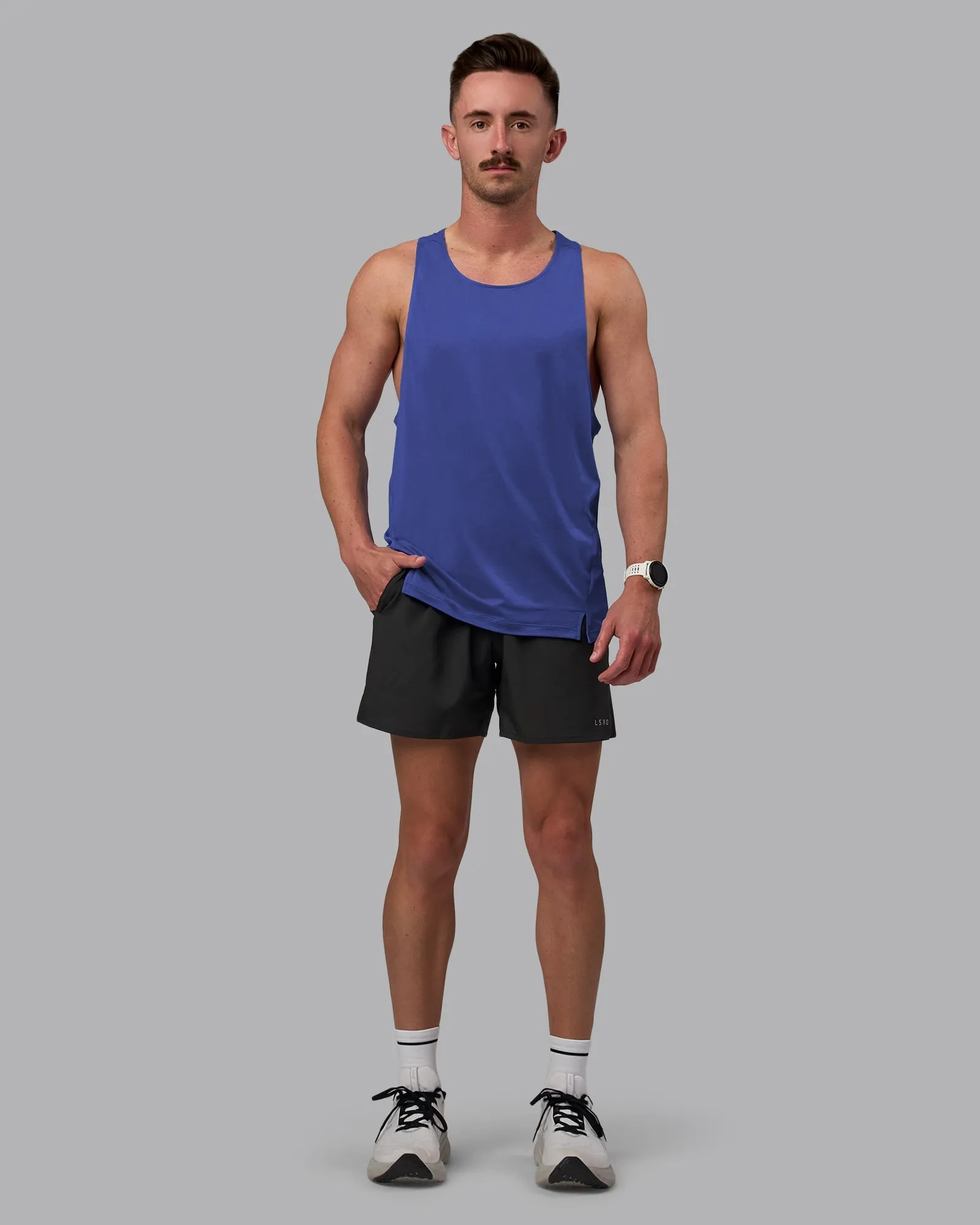 Pace Running Tank - Power Cobalt