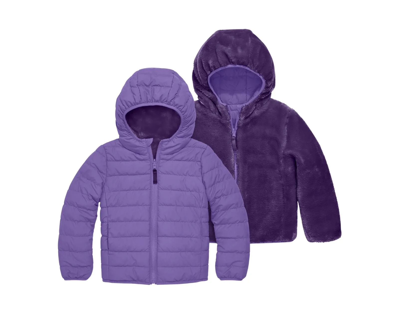 Reversible Fleece Puffer Jacket