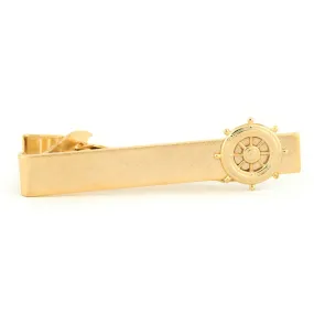 Shipwheel Tie Bar