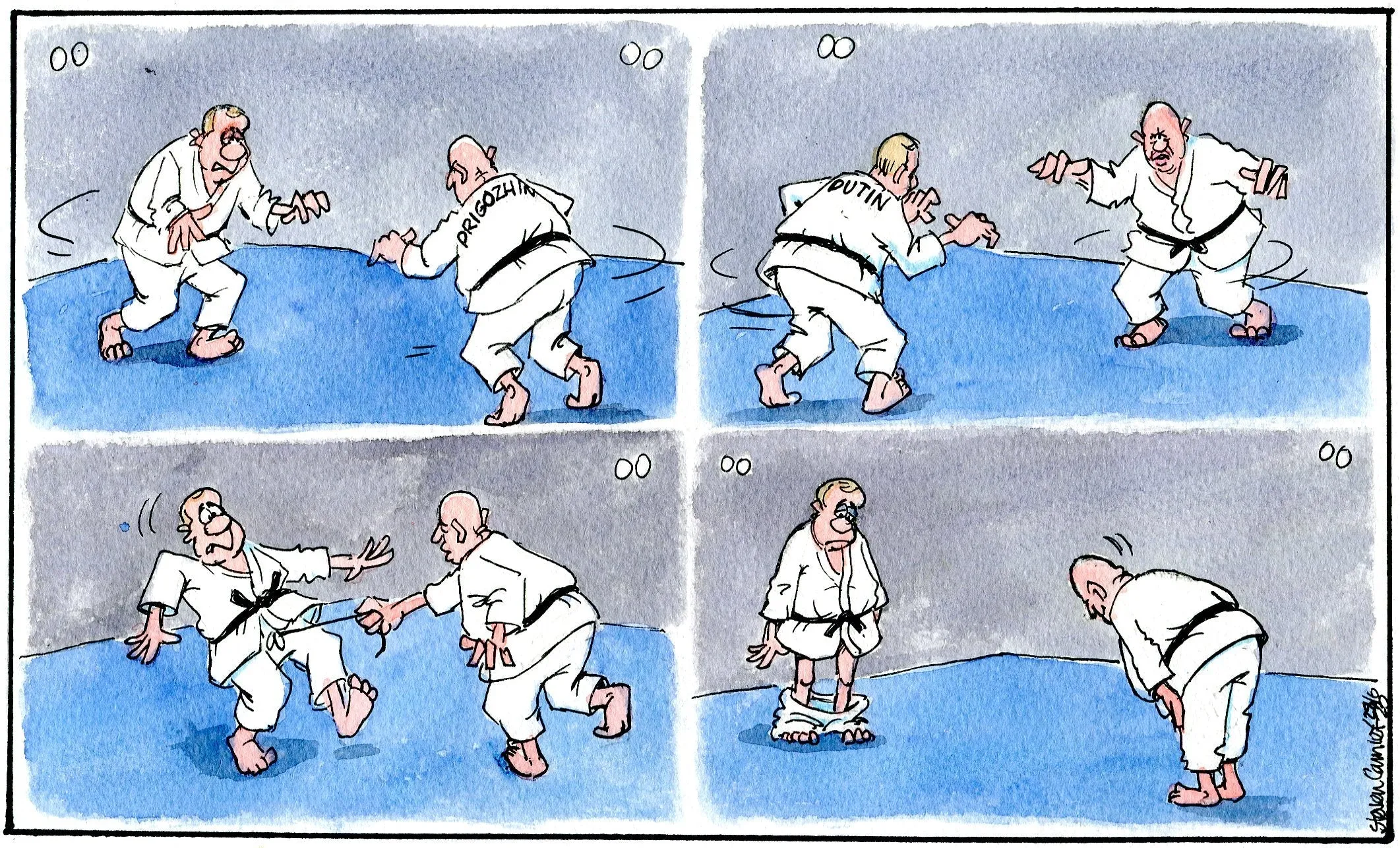 Steven Camley cartoon for The Herald - 28th June 2023 - (Print 1052)